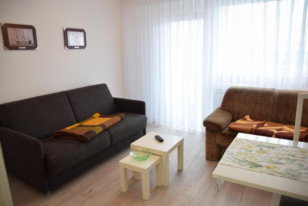 Einfaches 2-Zimmer-Appartement Mit Balkon. Вестерланд Экстерьер фото